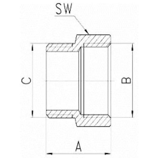 Zeichnung Muffennippel Messing.webp