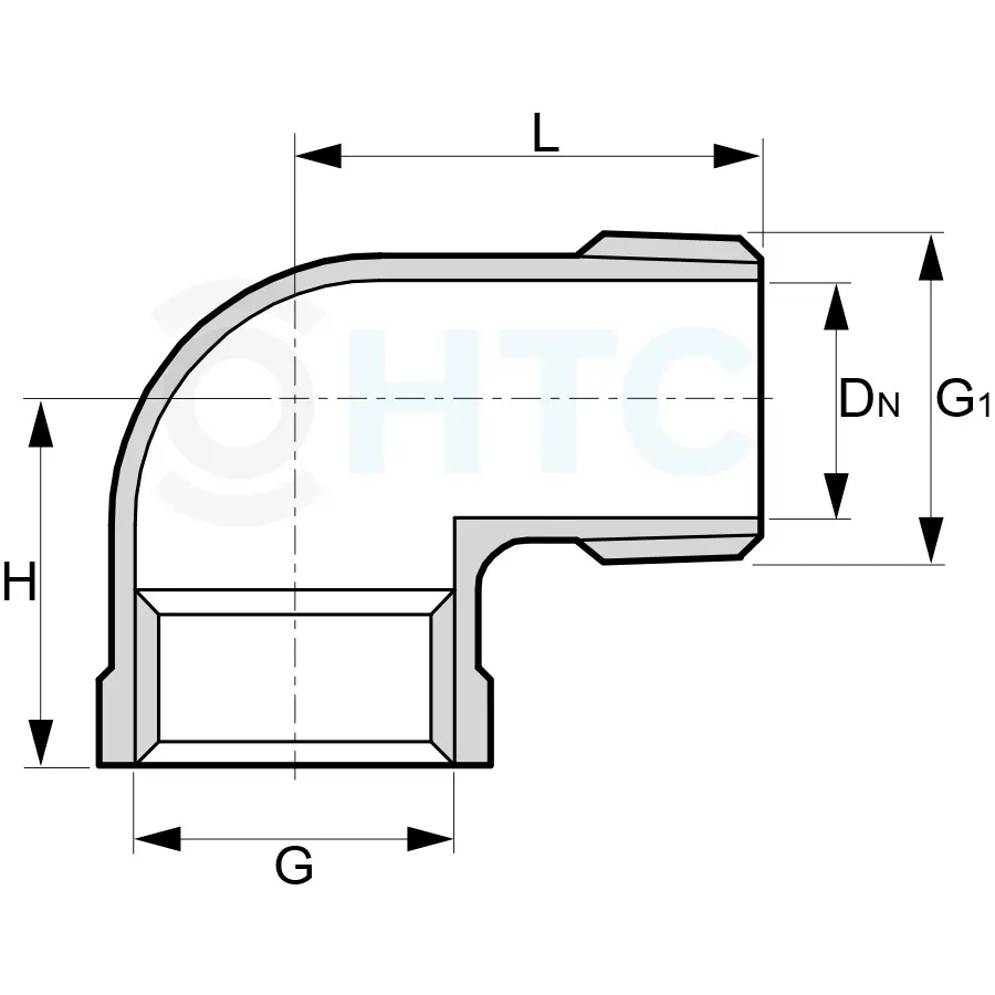 Zeichnung-Winkel Innengewinde x Außengewinde Edelstahl.webp