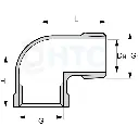 Zeichnung-Winkel Innengewinde x Außengewinde Edelstahl.webp