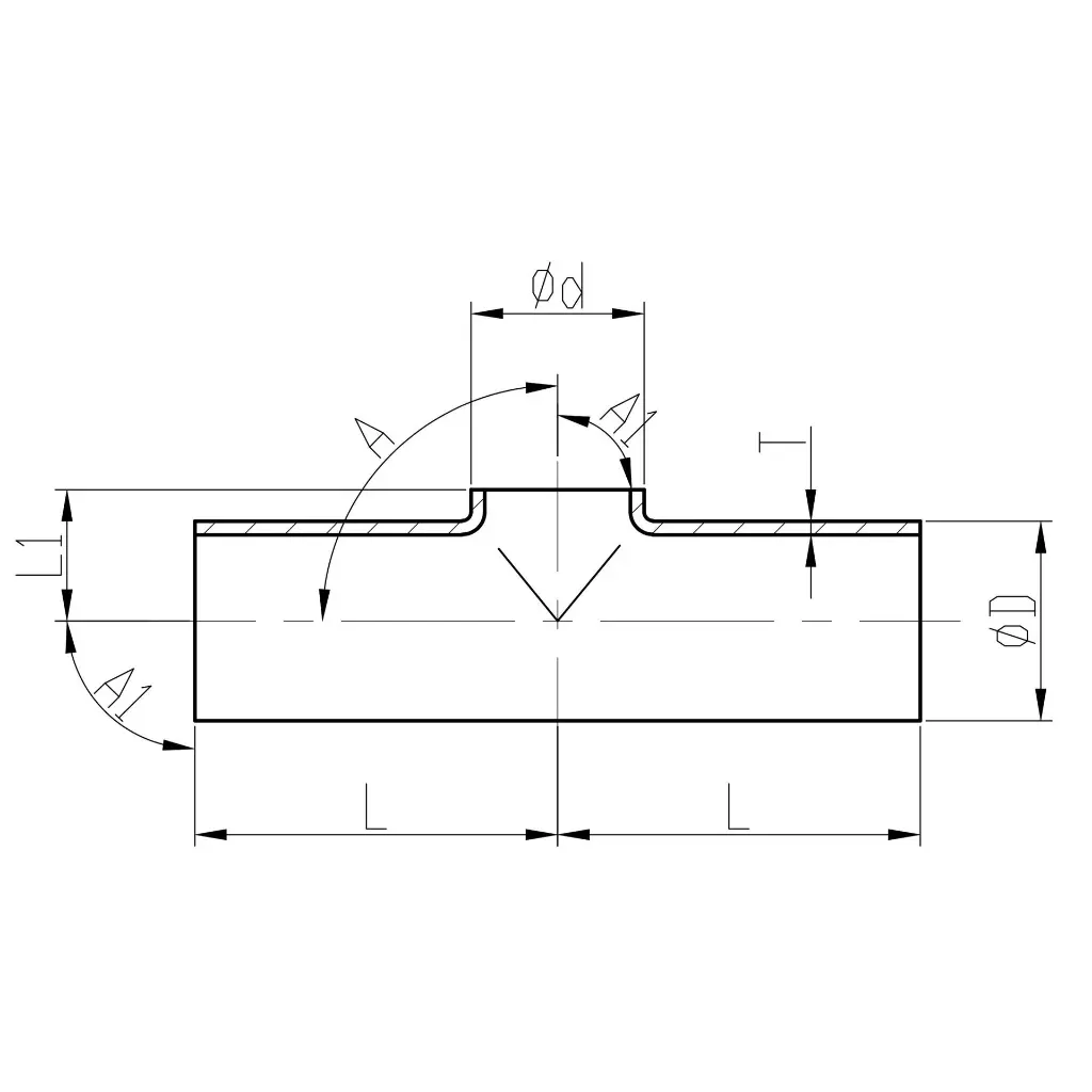 T-Stueck reduziert Anschweissende Edelstahl2.webp