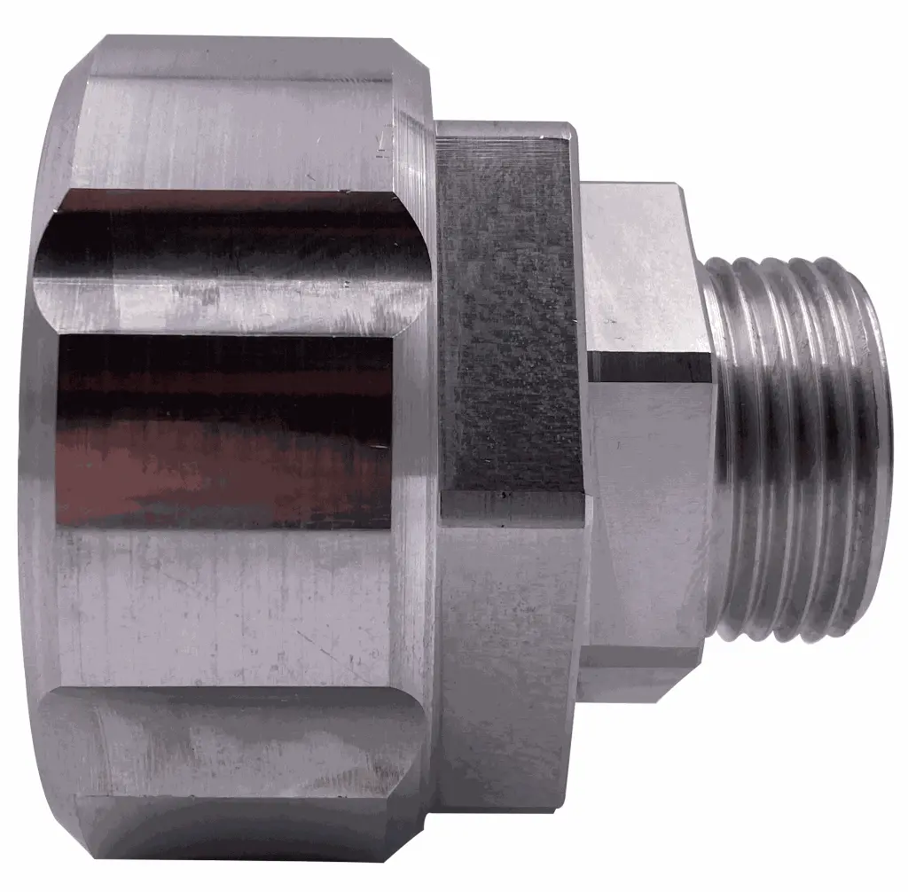 Drehverschraubung  IBC S60x6 auf Aussengewinde Aluminium1.webp