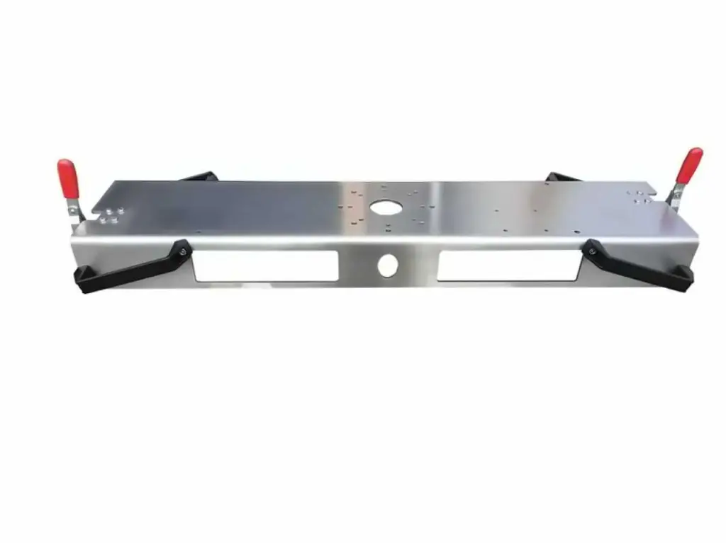 Staplertraverse Edelstahl für 1000 Liter IBC Container_2.webp