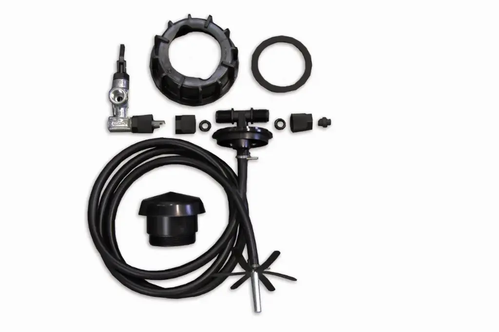 [102028] Heating oil extraction set with ventilation