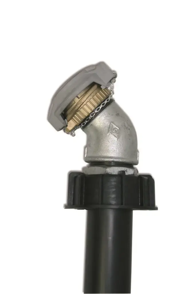 [102030] Filling pipe, withdrawal pipe with TW coupling (750/1000 Liter)