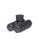 Roth Twinbloc base container without filter basket, including DN 600 shaft and cover