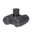 Roth Twinbloc base container with filter basket, including DN 600 shaft and cover