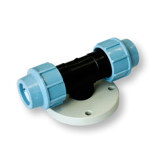 [105040] Roth universal flange connection T-piece (1")