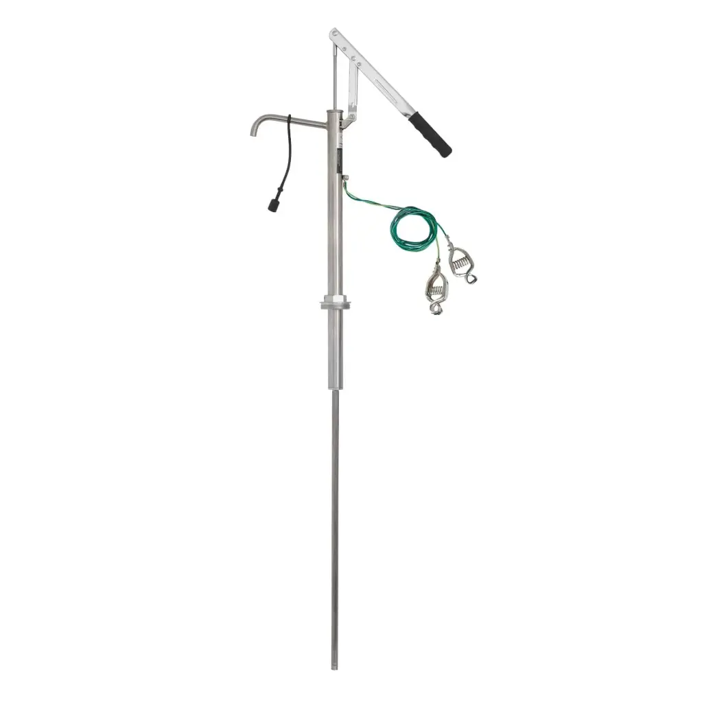 [102011] Manual barrel pump Stainless steel hand pump PTFE
