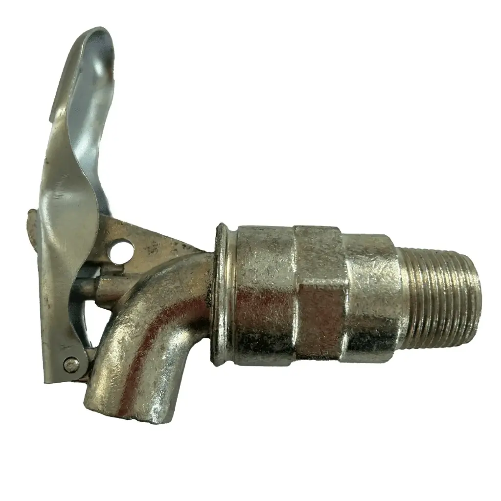 [100129] Barrel tap 3/4 inch self-closing, galvanized steel