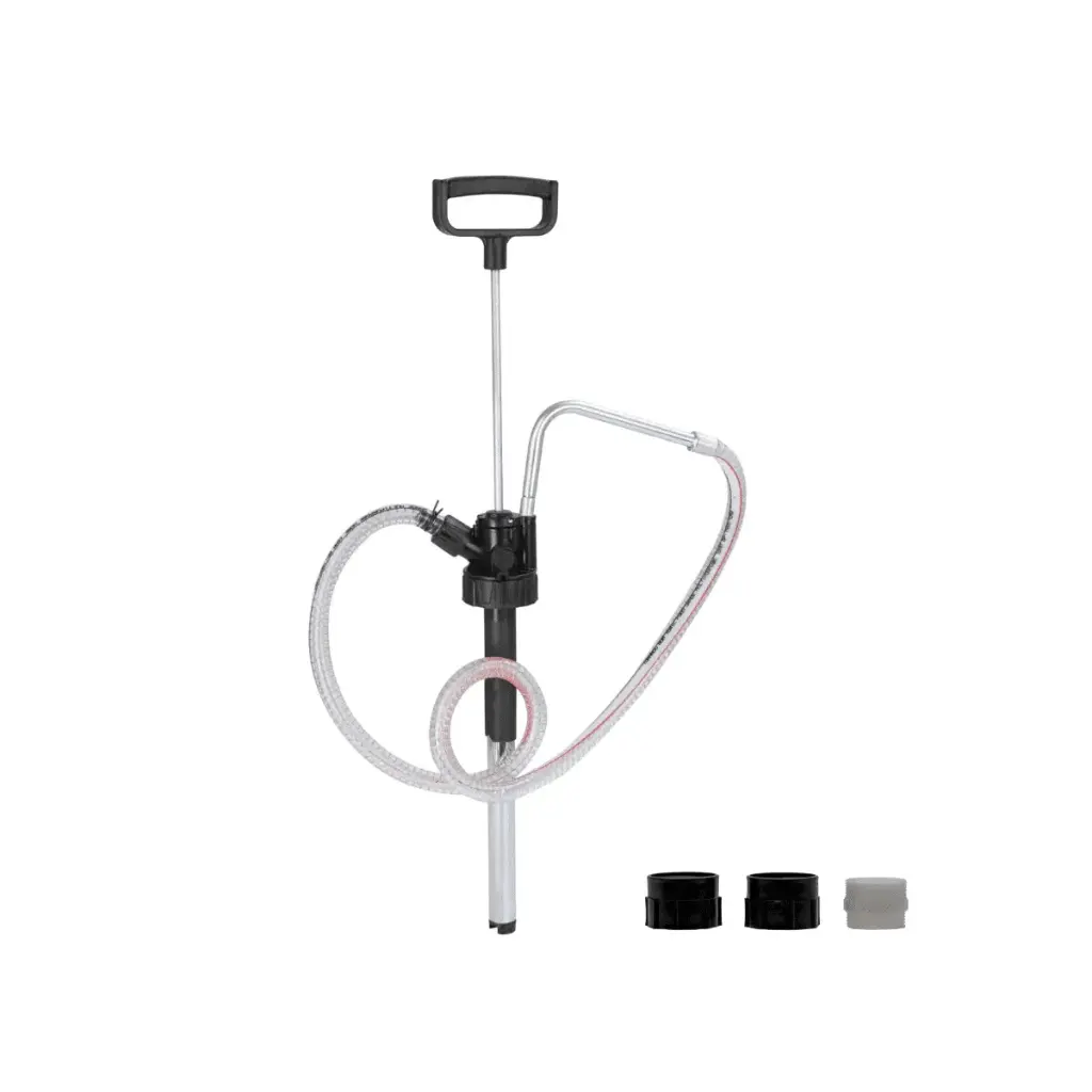 [105471] Oil hand pump with adapters for canisters