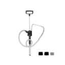 Oil hand pump with adapters for canisters