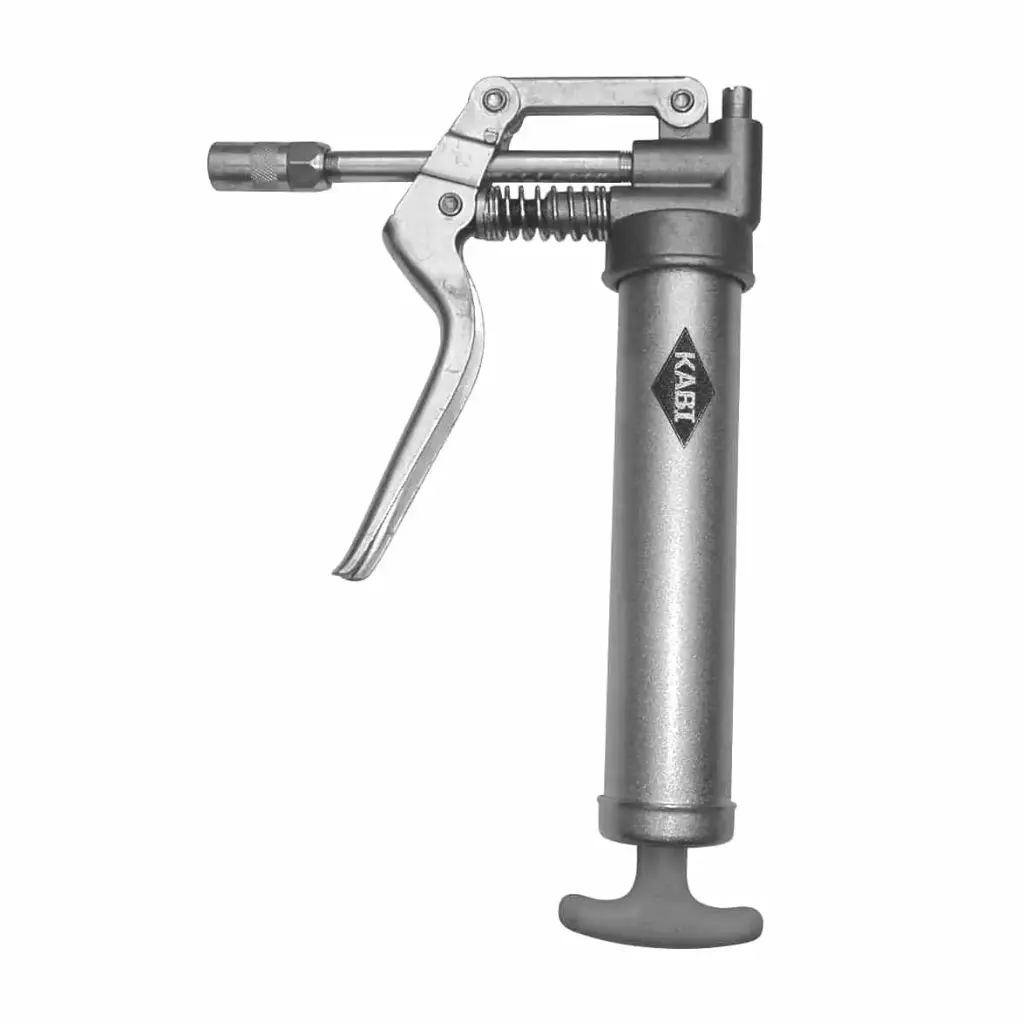 [104878] Single-hand grease gun 240 bar double outlet