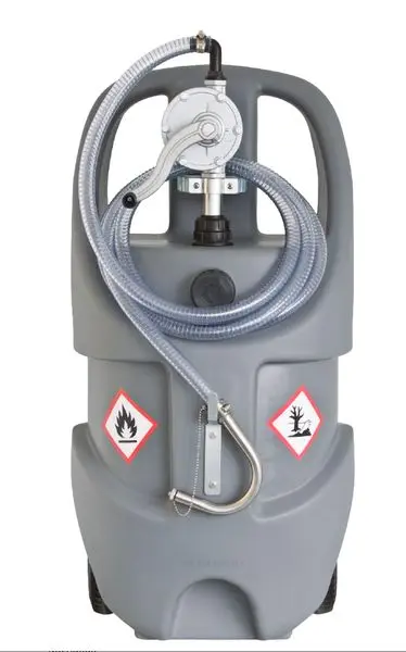 [102058] Dieseltrolley 60 Liter mit Handpumpe