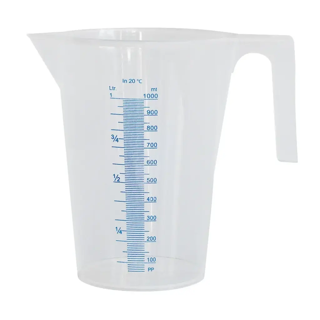 Measuring cup with scale