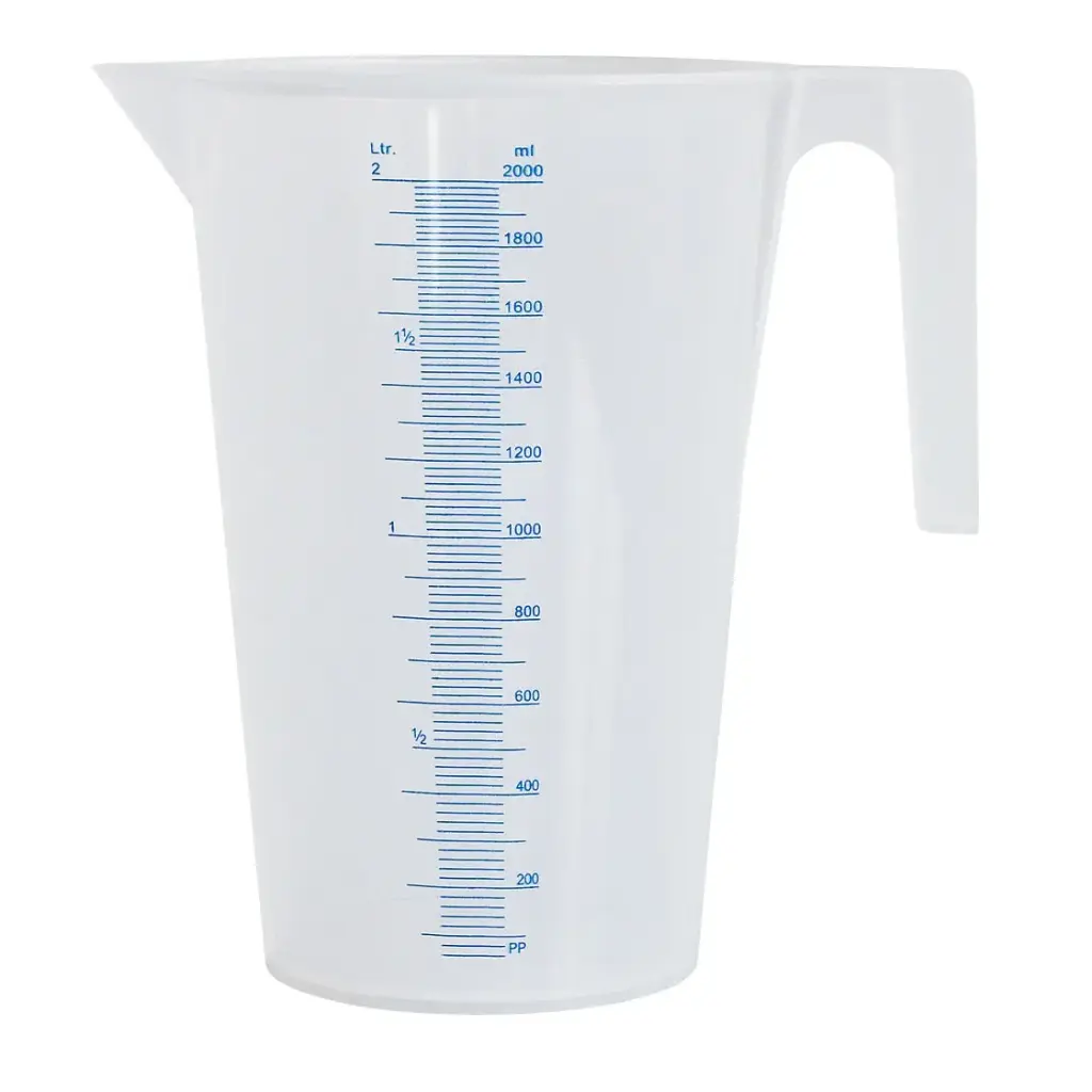 Messbecher mit Maßteilung