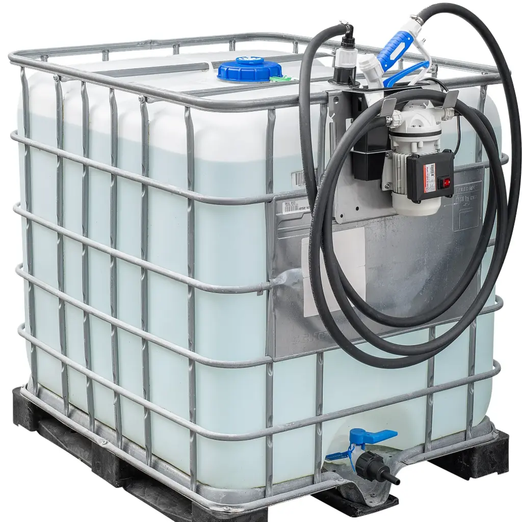 [106069] AdBlue IBC pump set (12V, mit manueller Zapfpistole)