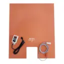 IBC container floor heater, silicone, 2700 W, including controller