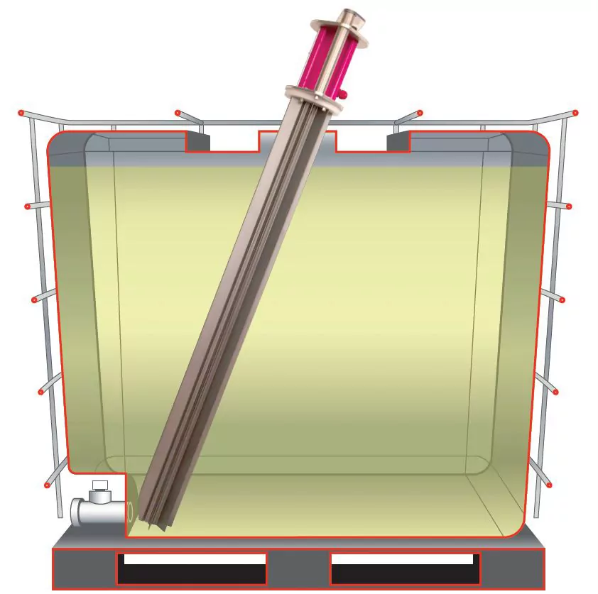 [105597] Internal IBC container heating