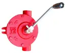 Crank pump, cast steel