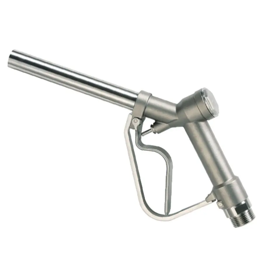 [101718] Zapfpistole für Chemikalien Edelstahl