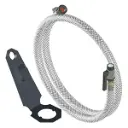 Hose set 2 m, shut-off valve, compressed air pump