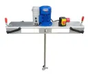 IBC-Schnellmischer bis 600m/Pas im 1000L IBC Staplertraverse regelbar