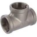 T-piece, female thread, stainless steel