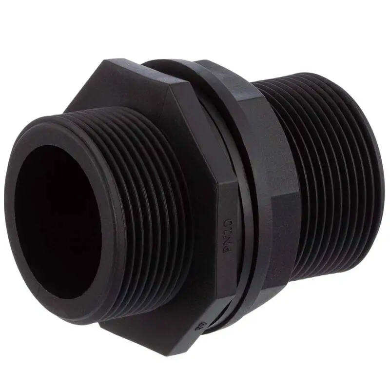 [103109] Tank feed-through, external thread, PP (1/2")