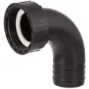 Hose nozzle 90° cap nut PP