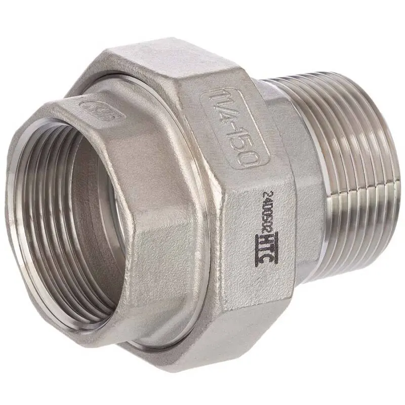 [103161] Screw connection Female thread Male thread Stainless steel (1/4")