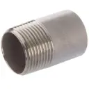 Weld-on nipple with external thread, stainless steel