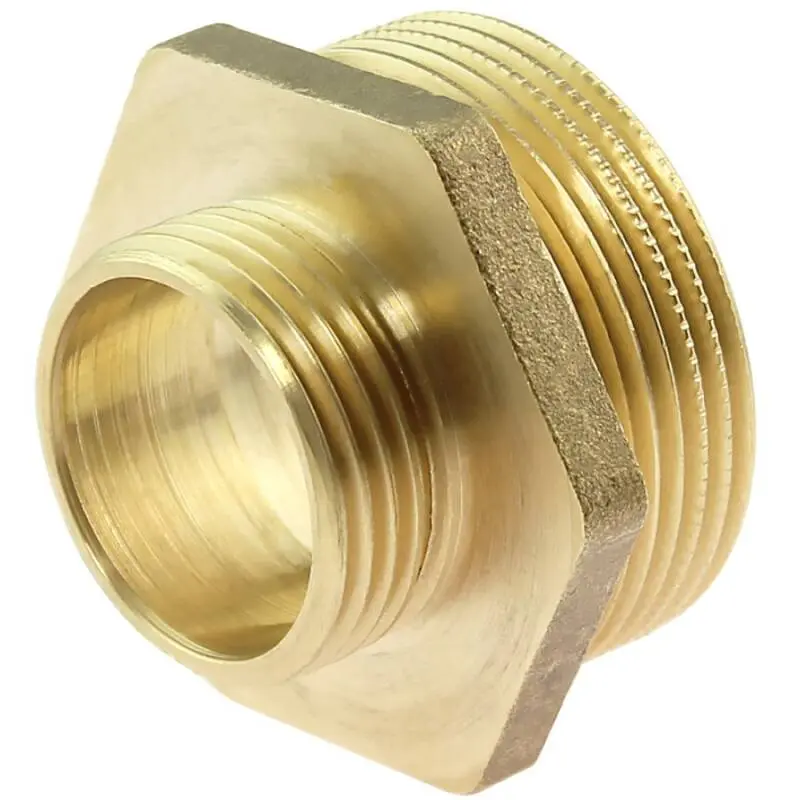 [103843] Reducing nipple, external thread, brass (1/4", 1/8")