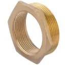 Reducing ring, external thread, internal thread, brass