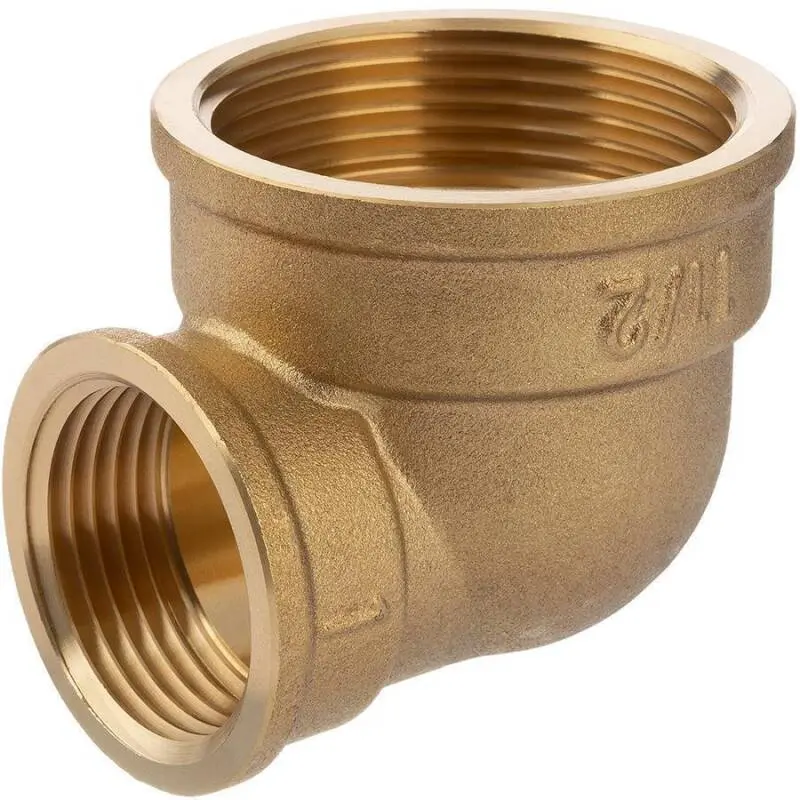 [103924] 90° reduced angle female thread x female thread brass (1/2", 3/8")