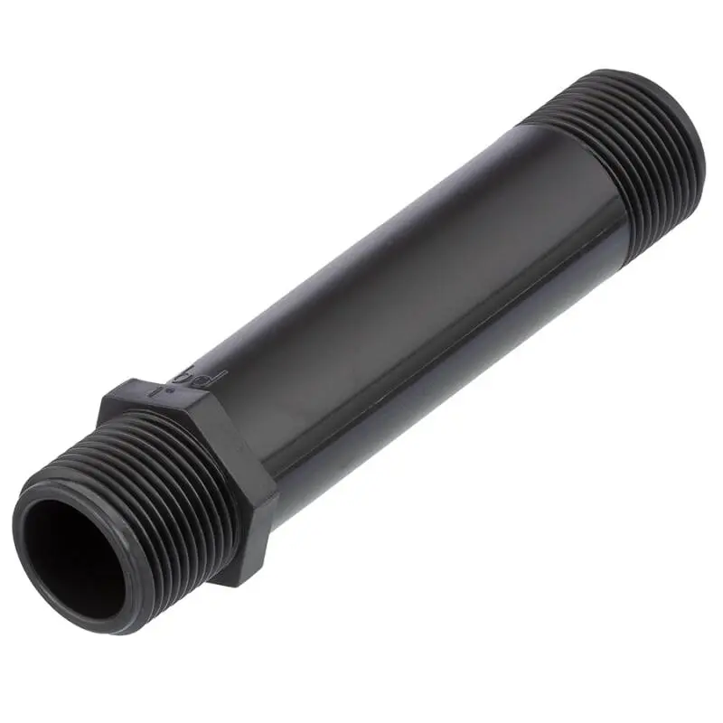 [109308] Pipe nipple 160 mm PP (1/2")