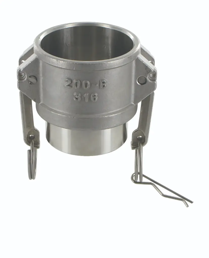 [106304] Camlock Dose Anschweißende Edelstahl (DN15)