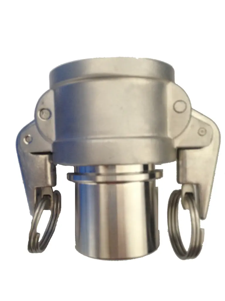 [106372] Camlock hose connector type C Security lock with locking collar DIN stainless steel (3/4 Zoll)