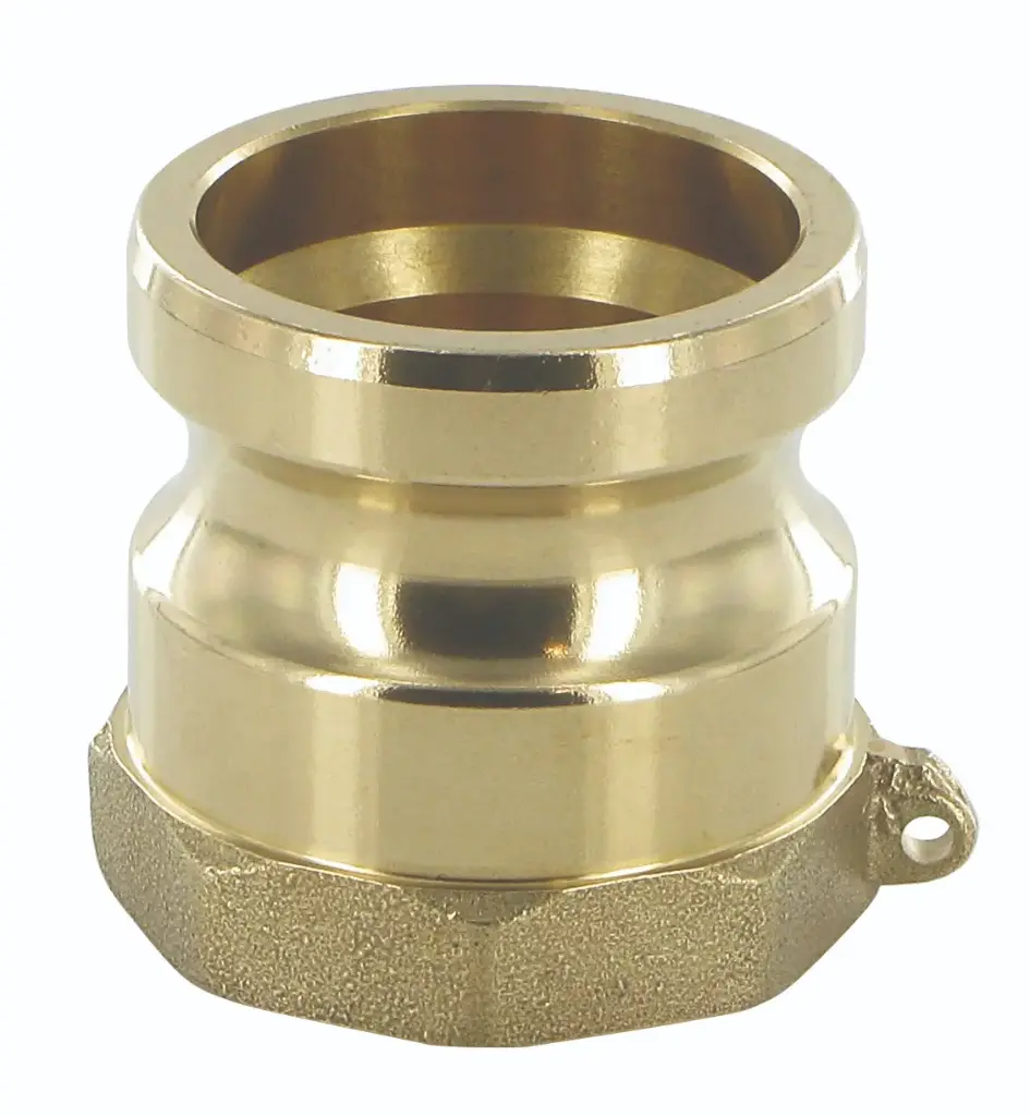 [106458] Camlock connector BSPP female thread type A brass (1/2 Zoll)