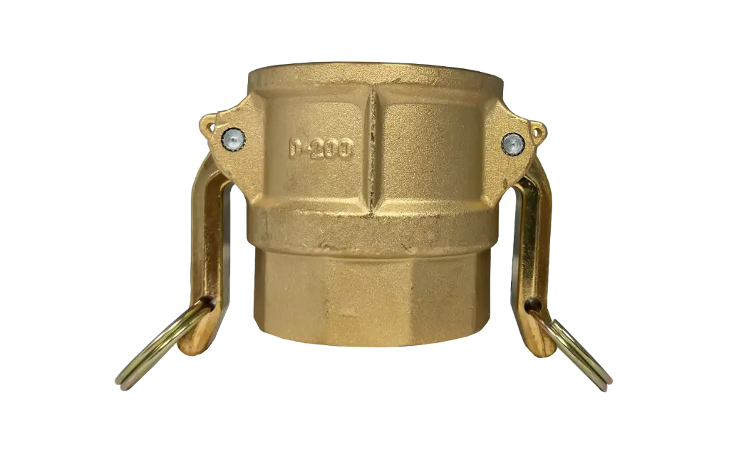 Camlock socket BSPP female thread type D brass