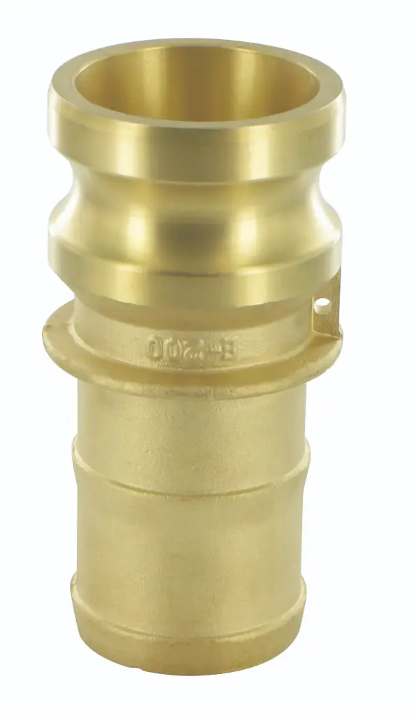 [106502] Camlock plug hose nozzle type E brass (1/2 Zoll)