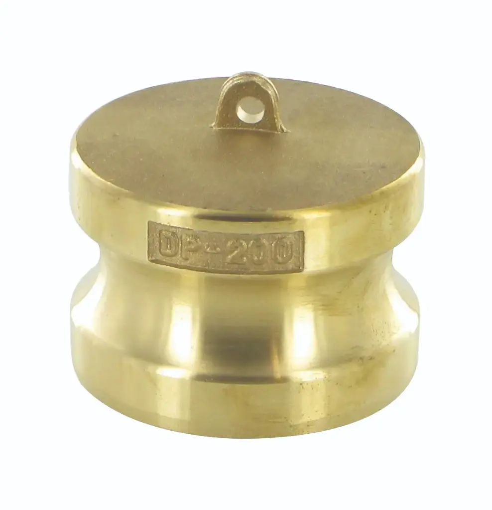 [106534] Verschluss-Stecker für Camlock Dose Typ DP Messing (1/2 Zoll)