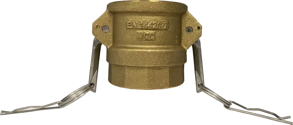 [106555] Camlock socket BSPP female thread type D DIN brass (3/4 Zoll)