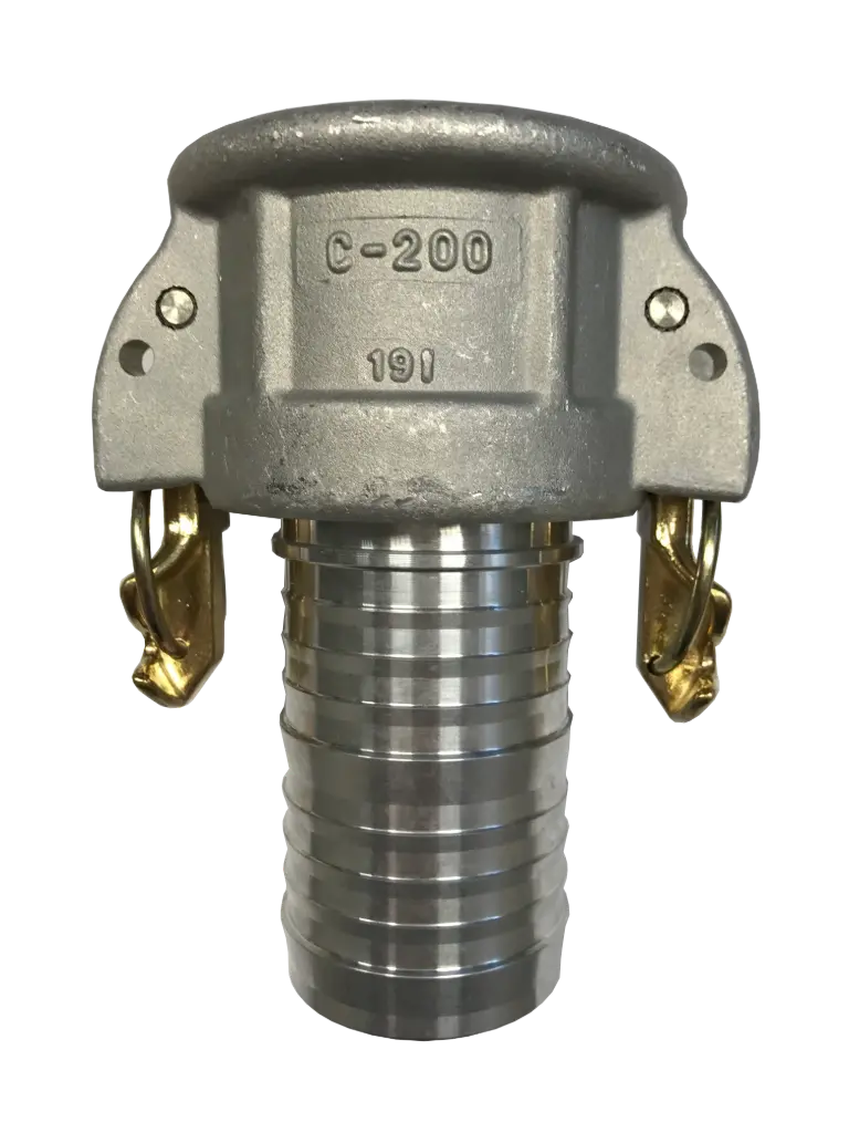[106626] Camlock Dose Schlauchtülle Typ C Self-Lock Aluminium (2 Zoll)