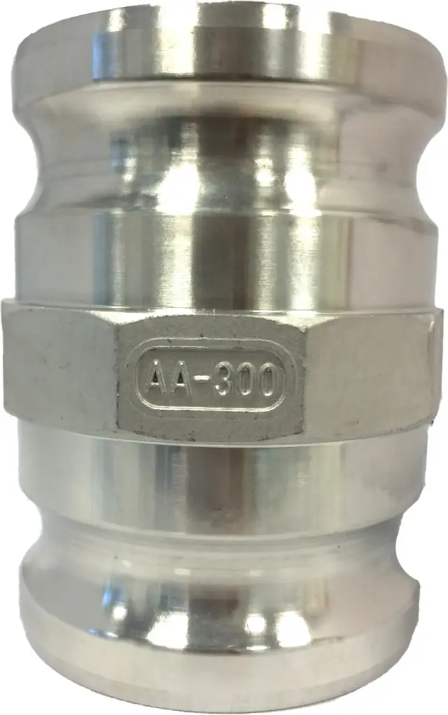 [106706] Camlock plug 2 inches to plug 2 inches aluminum