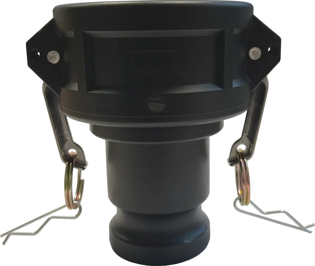 [106810] Camlock Dose 3" auf Stecker 2" PP