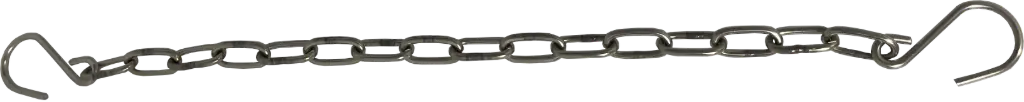[106861] Camlock chain with S-hook, stainless steel