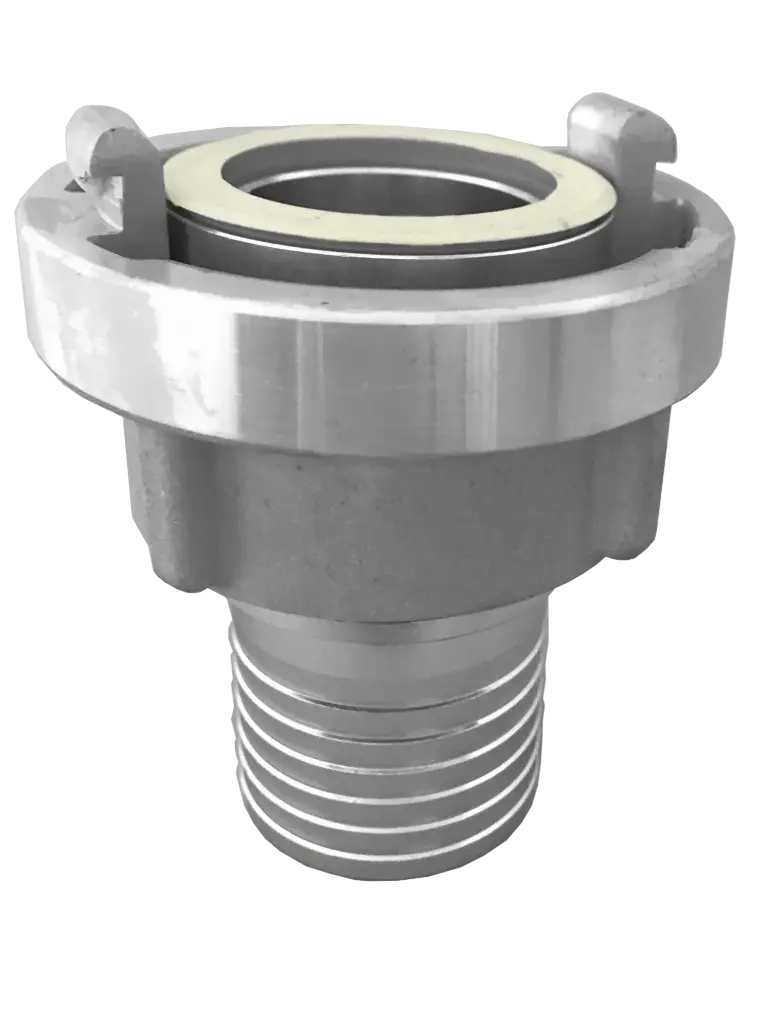 [106891] Storz coupling hose nozzle sawtooth profile aluminum (C52)