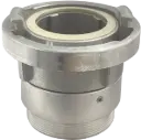 Storz coupling BSPP external thread, rotatable, aluminum