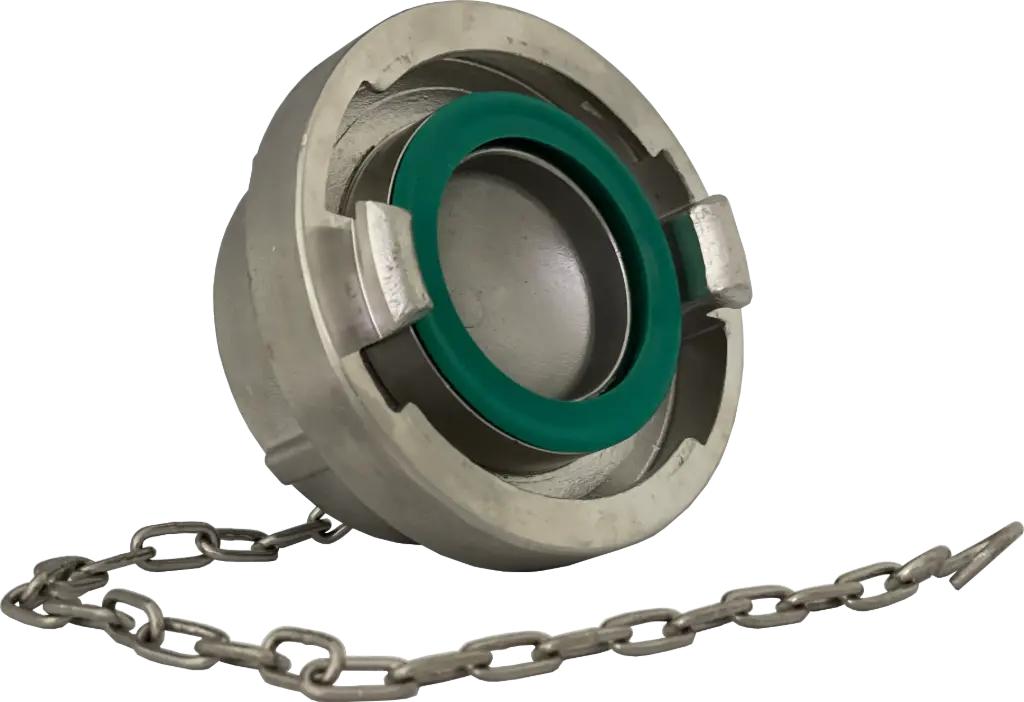 [104683] Storz blind coupling, stainless steel (D25)