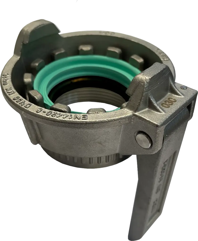 [107431] TW coupling type MK, completely stainless steel, PFA black (2")